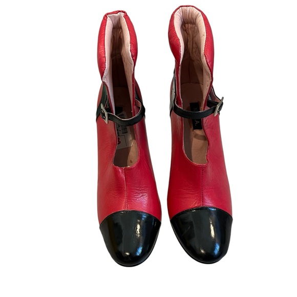 N.Y.L.A. Chester Stiletto Heel Bootie Shoes, Sz 8 - Picture 5 of 16